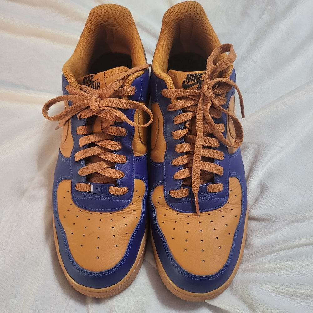 Mens size 12 Nike ID custom air force one's